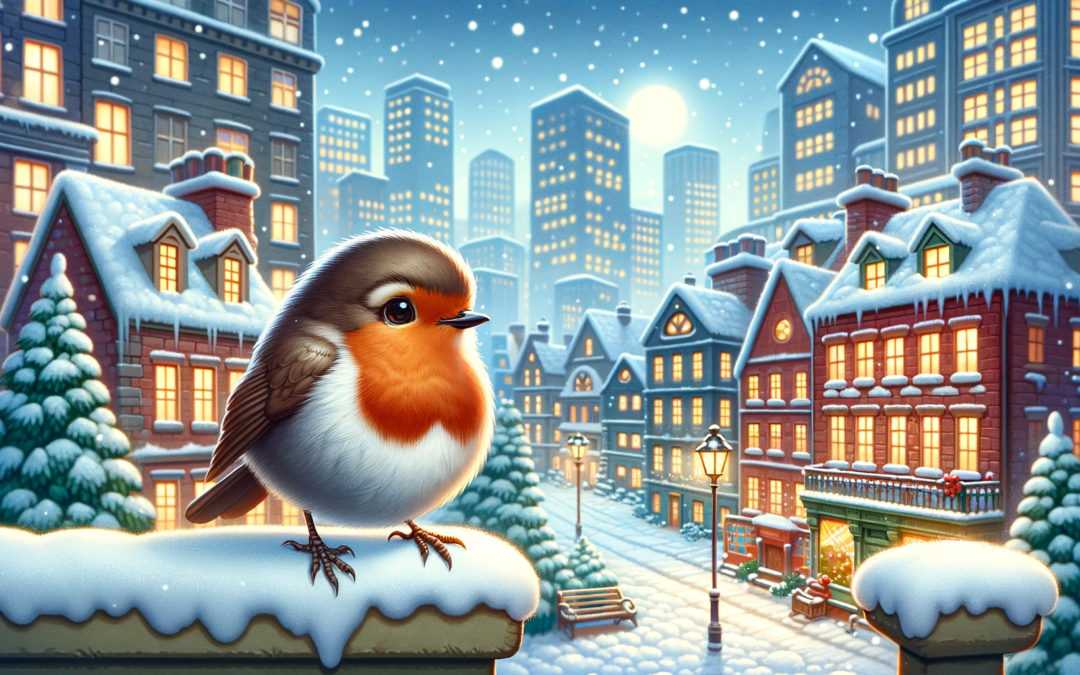 Snow Day for Pip the Robin and Pete the Cat 