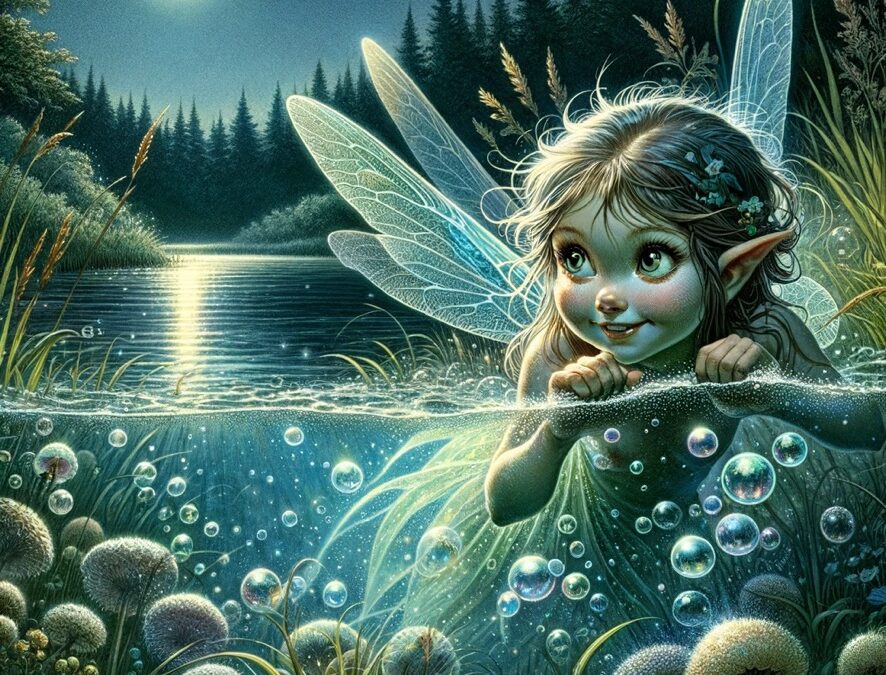 Lilas the Nymph-Naiad: The Sparkle Between Two Worlds