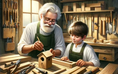 Grandpa and Lucas Build More Than a Birdhouse