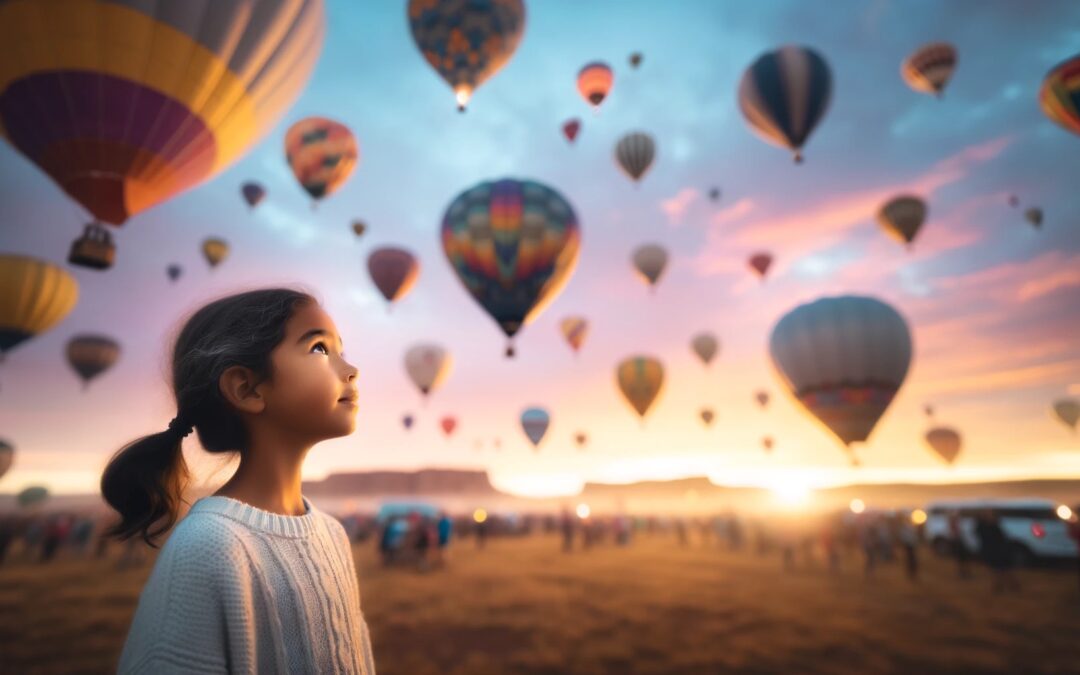 Secret of the Skies: Friendship at the Balloon Festival