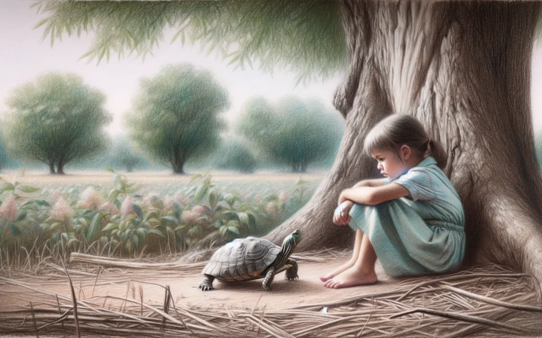 Harmony’s Joyful Journey with a Wise Turtle