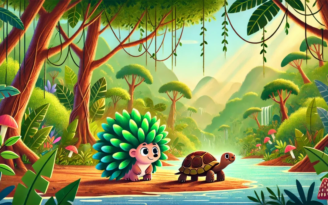 Stickly-Prickly and Slow-Solid Outsmart Jaguar