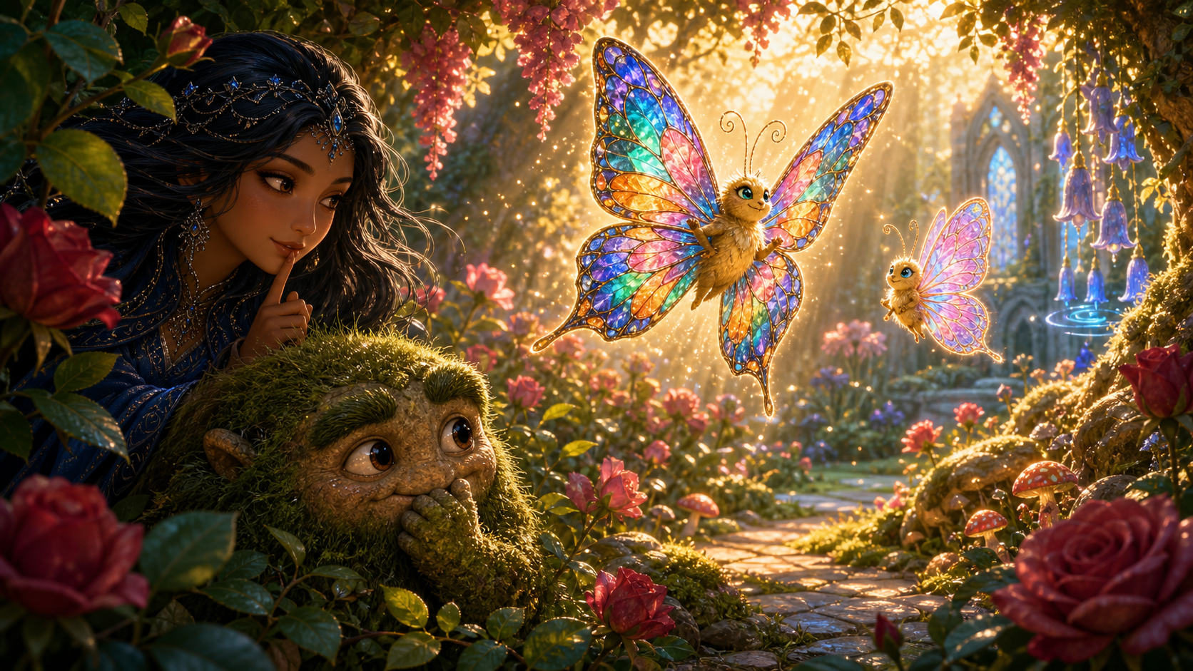 _image 6 plan Fairy tale scene with magical creatures