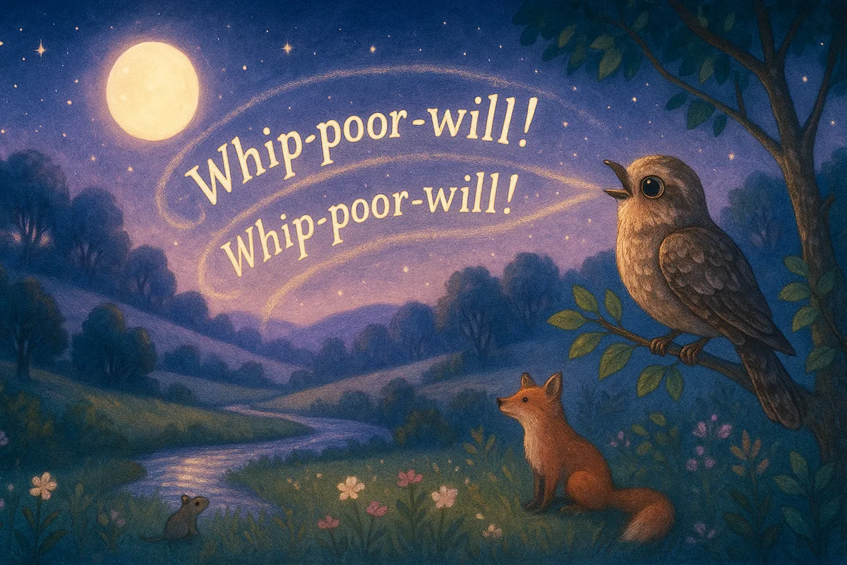 Poem stories: the whip-poor-will