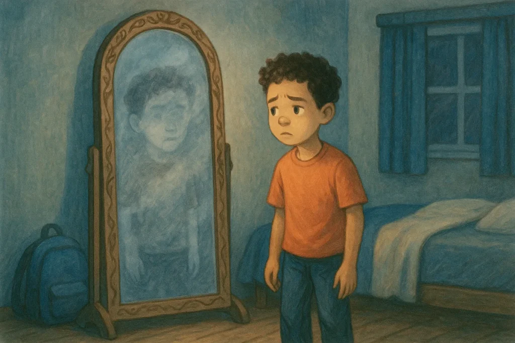 Becoming Tez 2 Tez in the Mirror