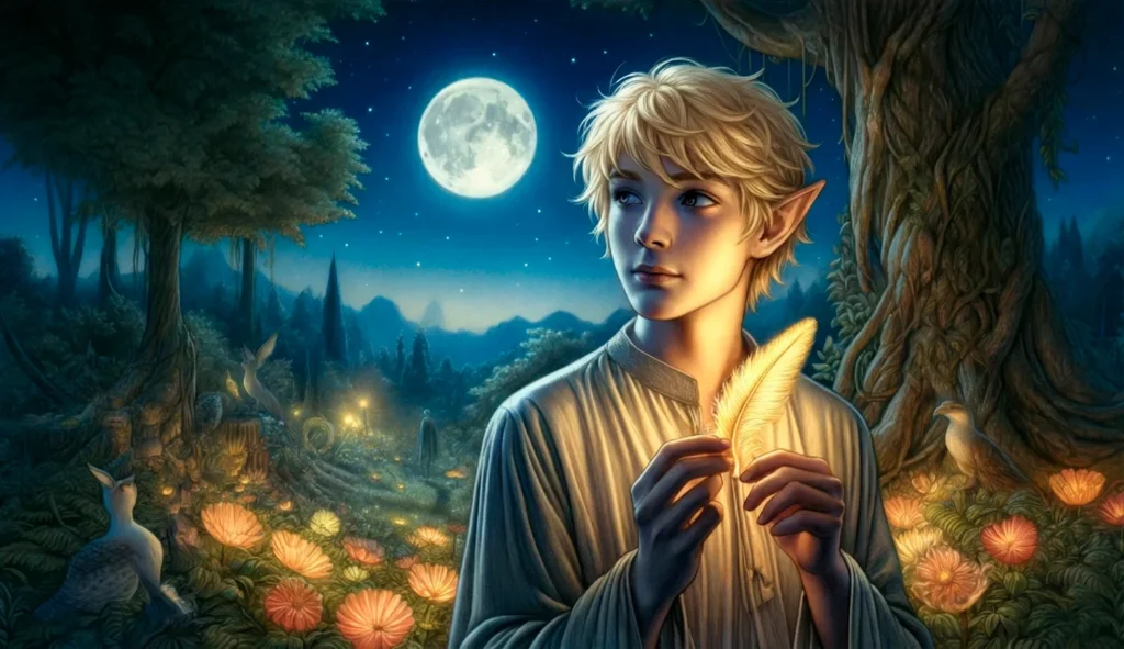 Arden and the Golden Feather in a Grimm fairytale