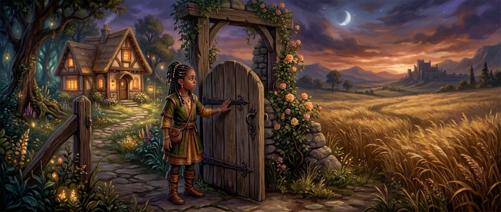 Lindiwe walks out into the night