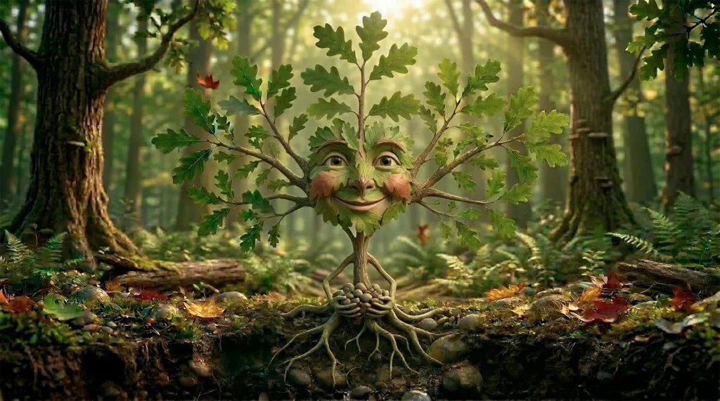 Little Acorn sprouts
