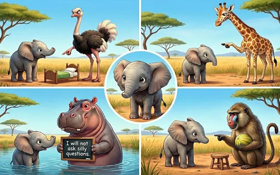 How the Elephant’s Child’s Got His Trunk