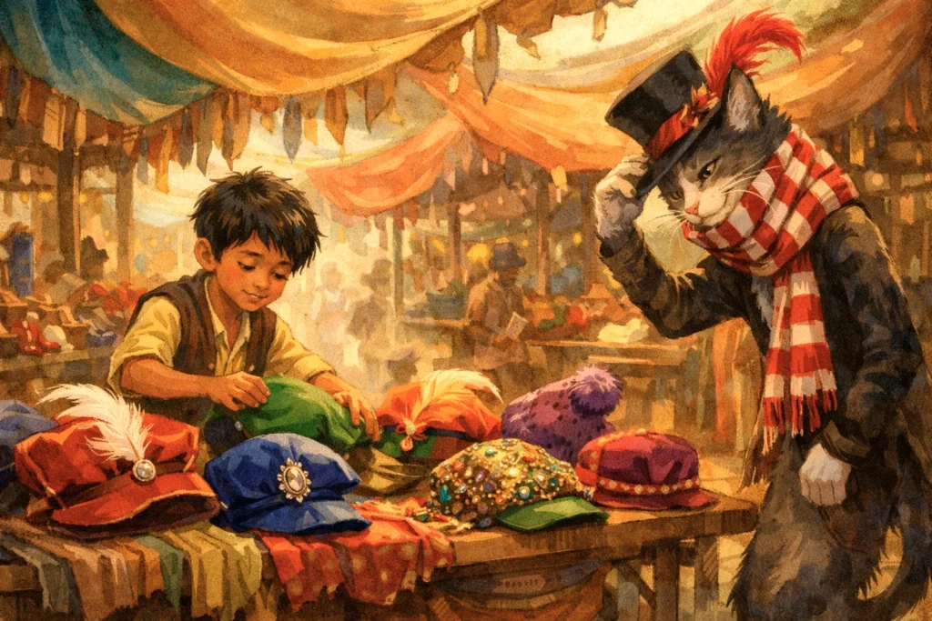 Monkey Business 1 Kavi sells caps