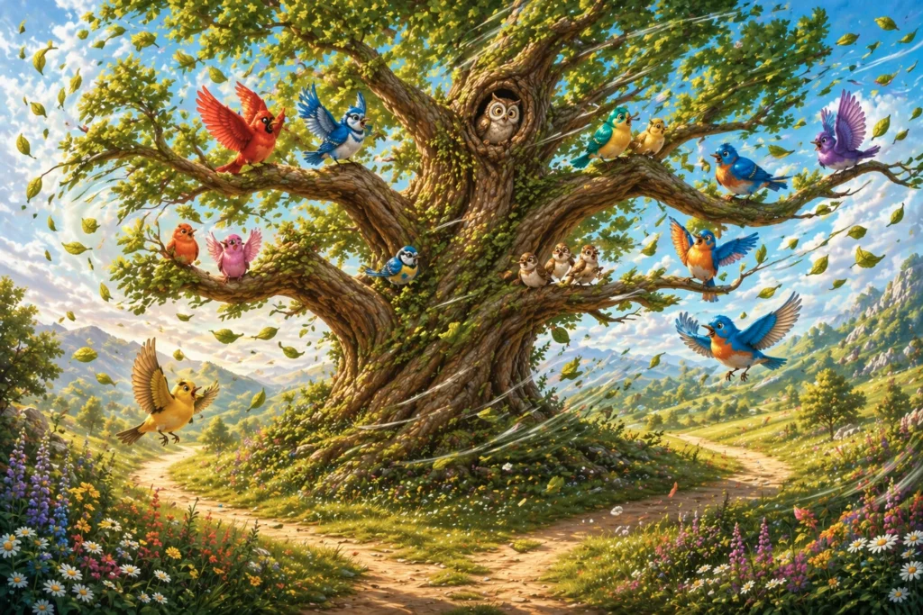 The Waiting Tree 2 The wind blew
