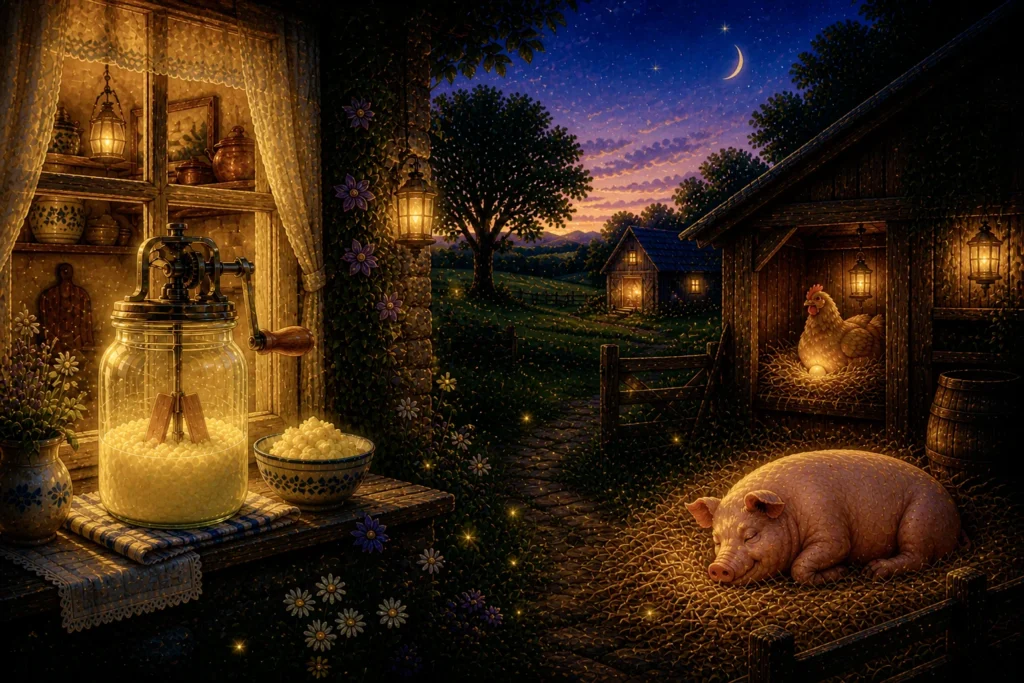 The Night Before Breakfast: A Preschool Song 5 Ready for sleep
