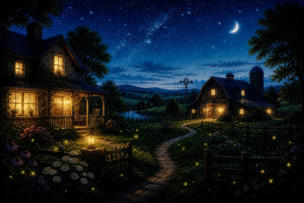 The Night Before Breakfast: A Preschool Song 6 Good Night from Firefly Farm